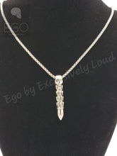 Load image into Gallery viewer, Target Stainless Steel Necklace, close up detail

