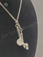 Load image into Gallery viewer, Earbuds Necklace, close up detail
