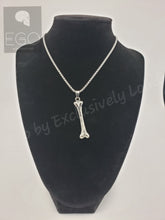 Load image into Gallery viewer, Bone Necklace, front view
