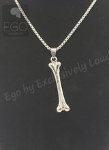 Load image into Gallery viewer, Bone Necklace, close up detail
