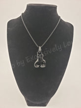 Load image into Gallery viewer, Double Boxing Glove Necklace
