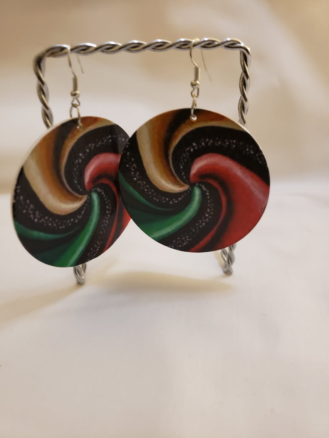 Colorful Vibes Wooden Earrings