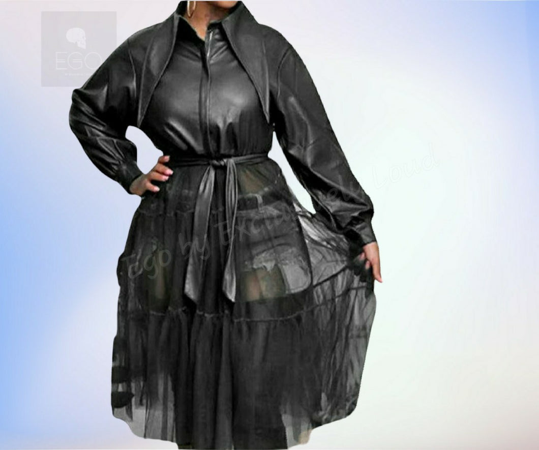 Black Mystery Jacket / Dress